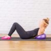 Using a 9" Pilates soft exercise ball