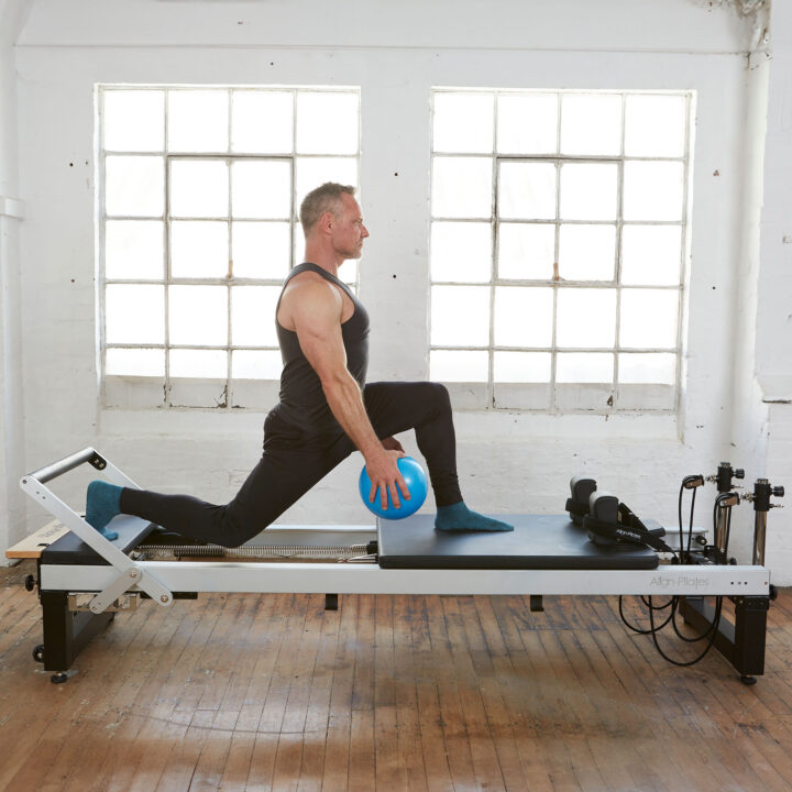 Work out on Align-Pilates A8-Pro Pilates Reformer