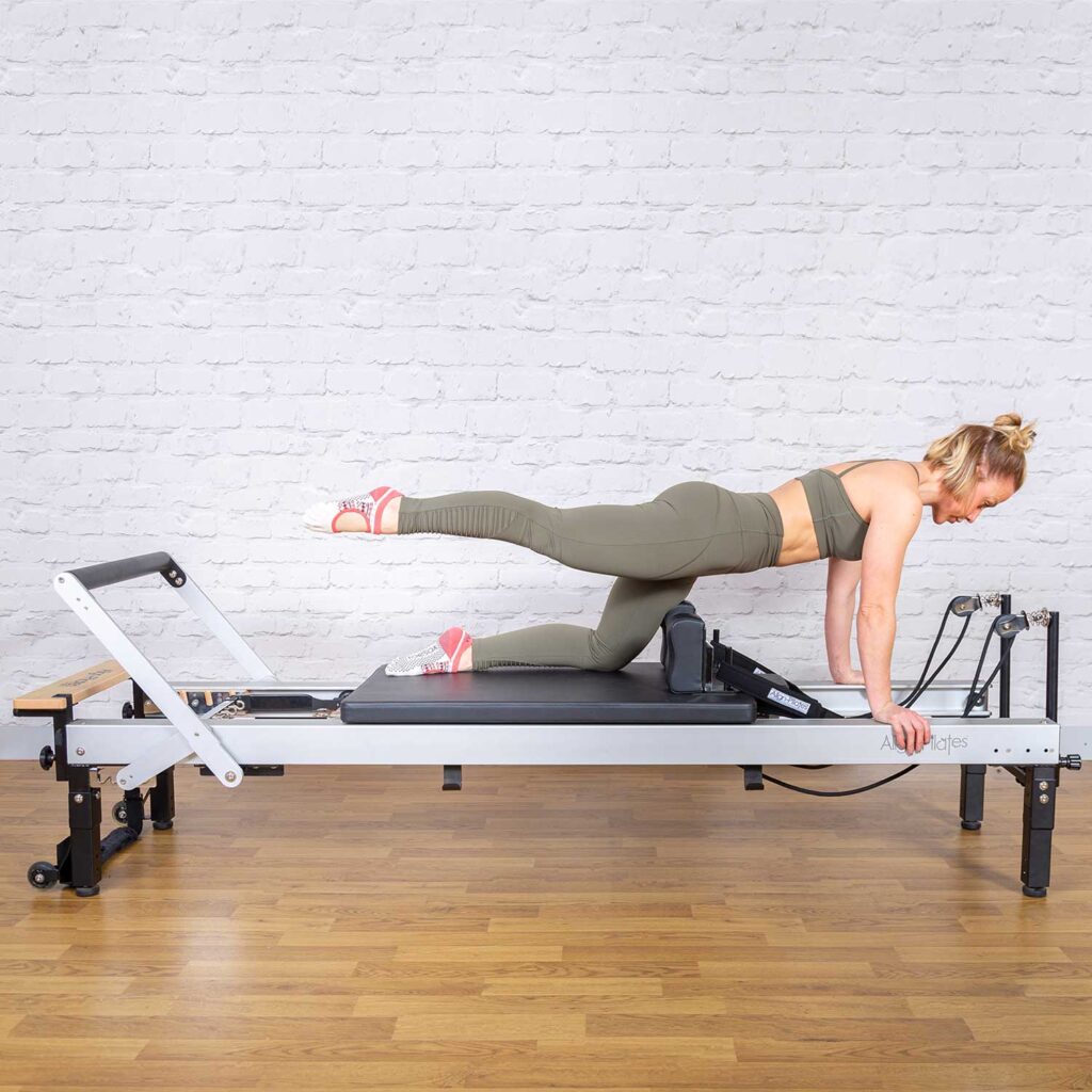 C8Pro Pilates Reformer & Leg Extensions AlignPilates