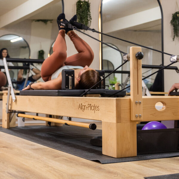 M8-Pro Maple Pilates Reformer Sitting Box Align-Pilates