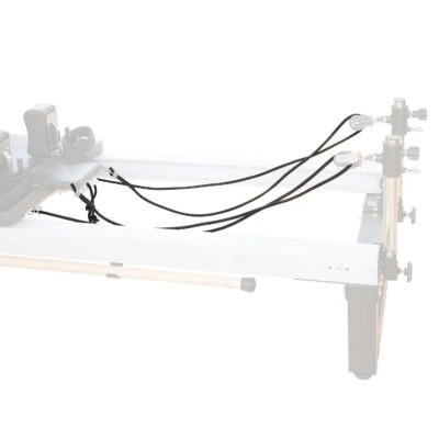 Silent Pilates reformer - ropes no metal hardware