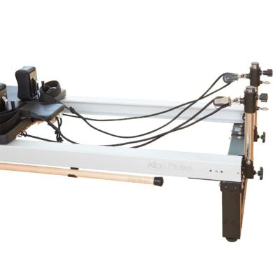 Silent Pilates reformer ropes