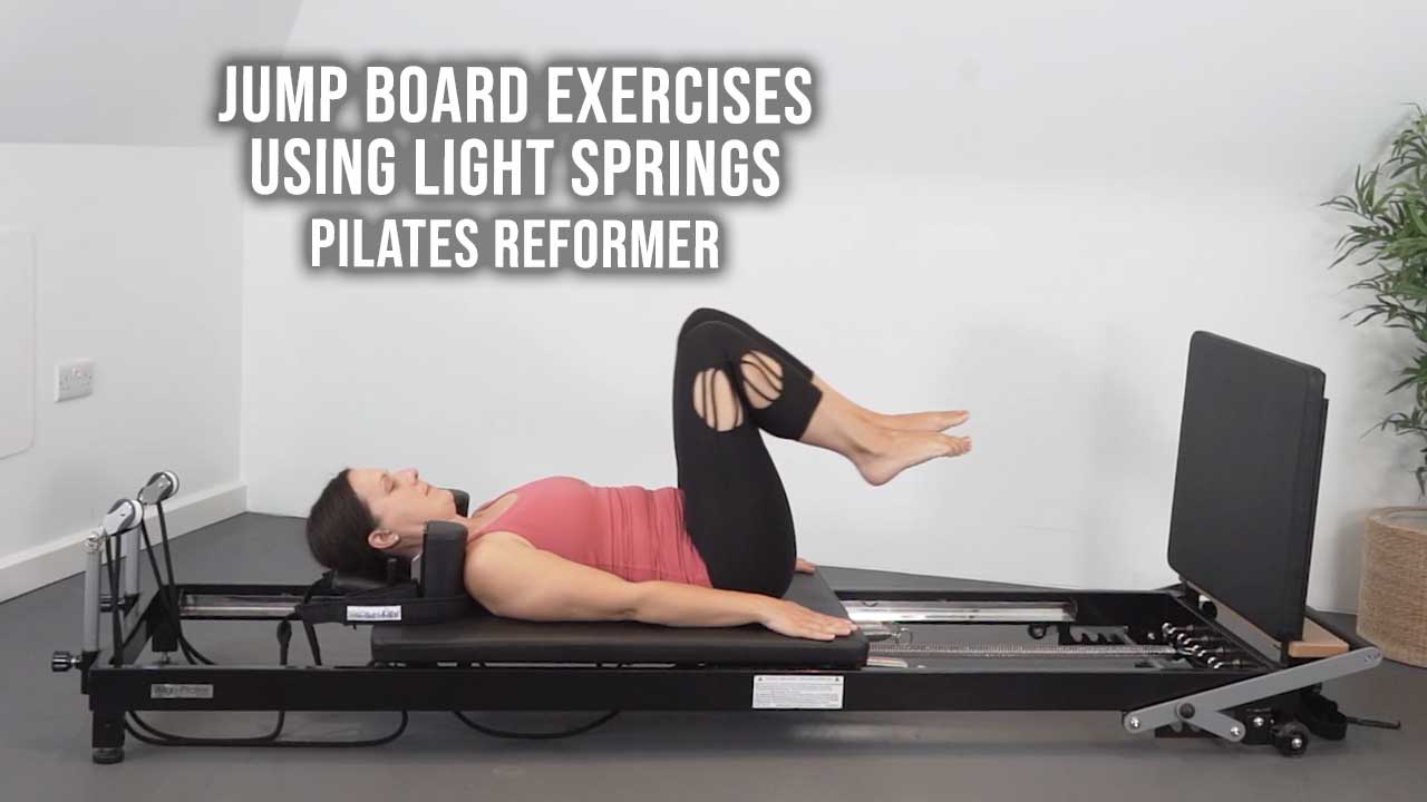 Jump Board Exercises Using Light Springs AlignPilates