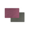 Align-Pilates reformer anti slip pads aubergine/grey front and back