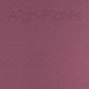 Align-Pilates reformer anti slip pads aubergine/grey front logo