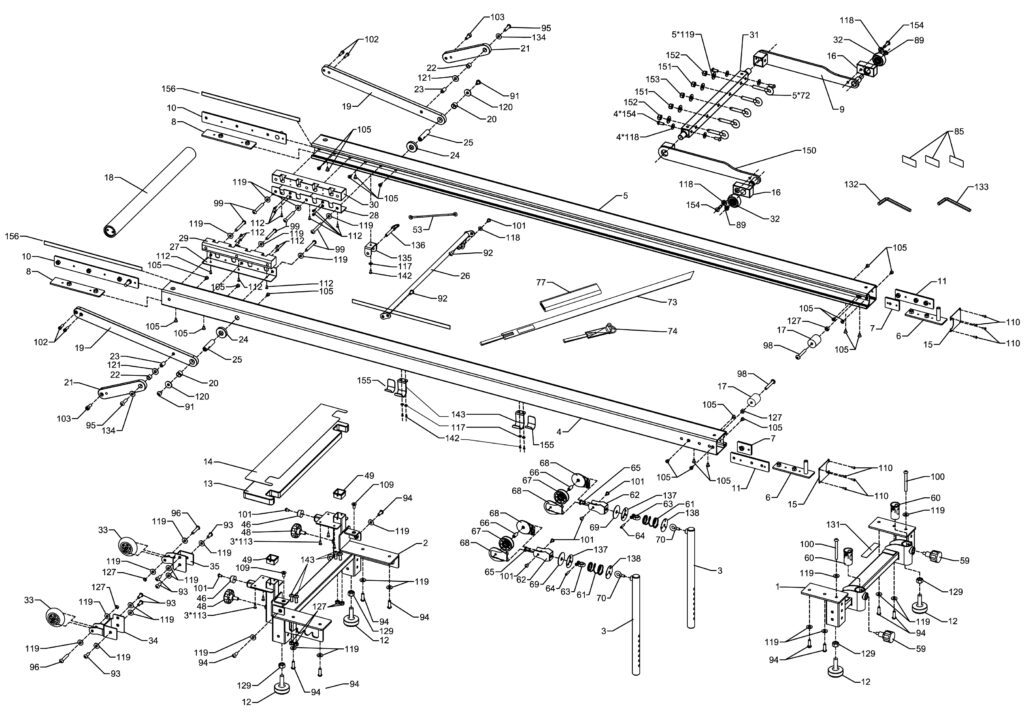 Technical diagram showing components
